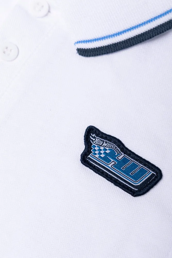 Hot Wheels Short Sleeve Golfer White sold by Ackermas product image thumbnail 2