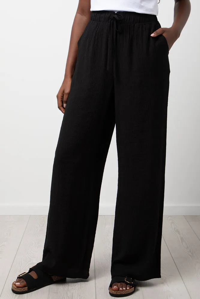 Crinkle Pants Black sold by Ackermas product image thumbnail 2