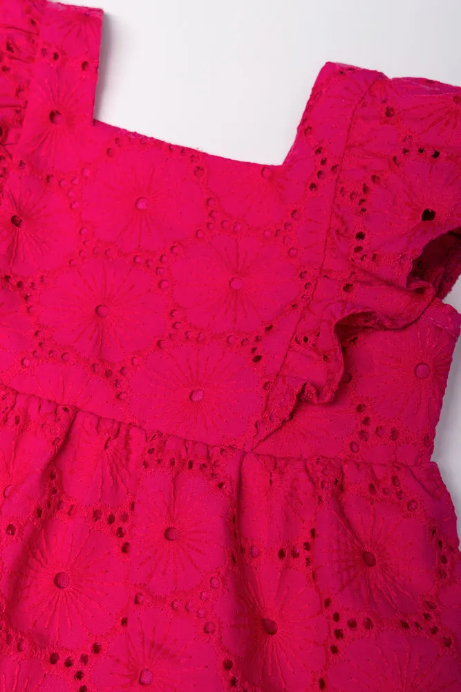 Anglaise Dress Pink sold by Ackermas product image thumbnail 2