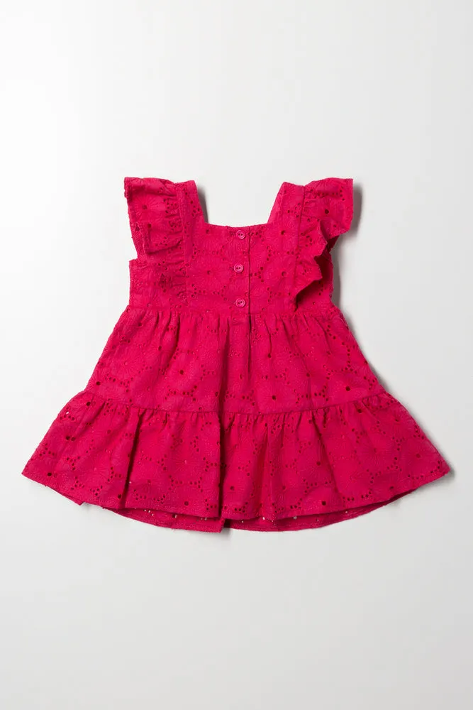 Anglaise Dress Pink sold by Ackermas product image thumbnail 4