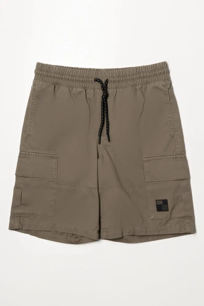 Cargo Shorts Natural sold by Ackermas