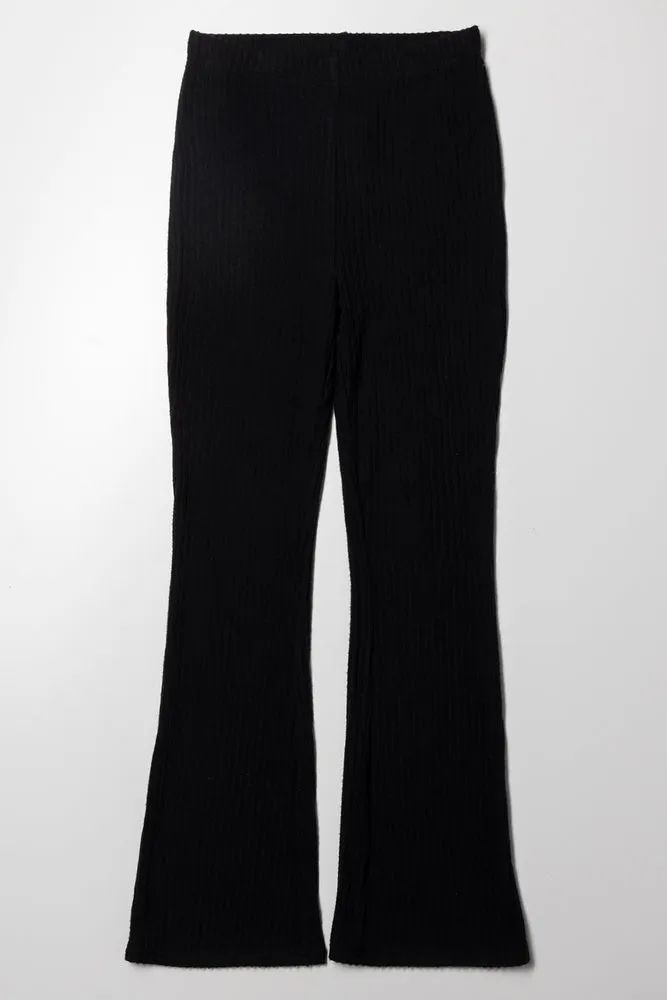 Flare Legging Black sold by Ackermas