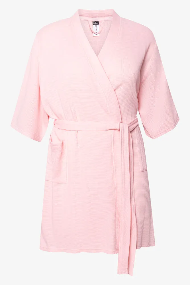 Waffle Gown Pink sold by Ackermas