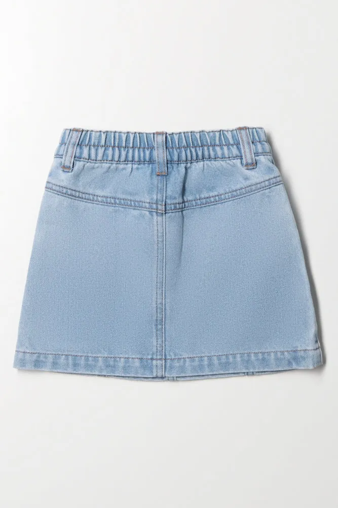 Utility Denim Skirt sold by Ackermas product image thumbnail 3