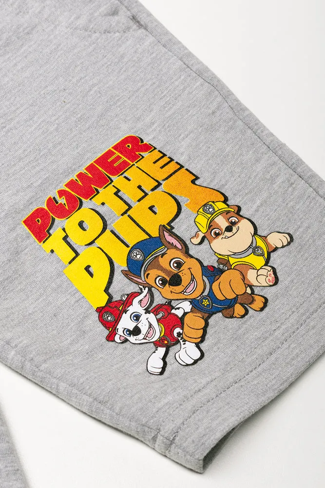 2 Pack Knit Shorts Paw Patrol Greymel/Red sold by Ackermas product image thumbnail 2