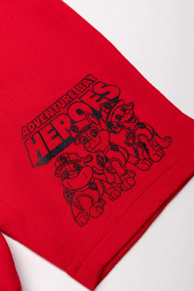 2 Pack Knit Shorts Paw Patrol Greymel/Red sold by Ackermas product image thumbnail 3