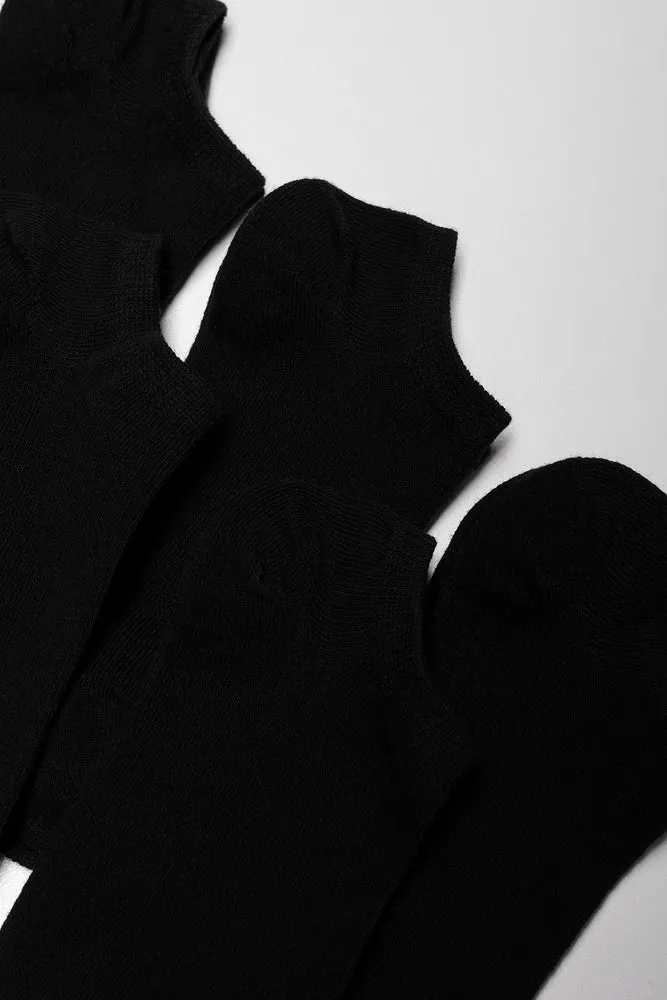 5 Pack Cotton Lowcut Plain Black sold by Ackermas product image thumbnail 2