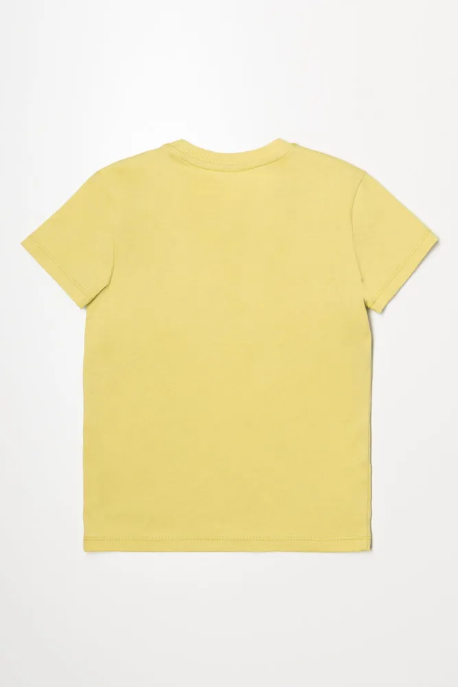 Ss Printed Tshirt Lime sold by Ackermas product image thumbnail 3