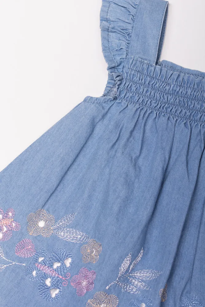 Denim Short Set Light Blue sold by Ackermas product image thumbnail 2