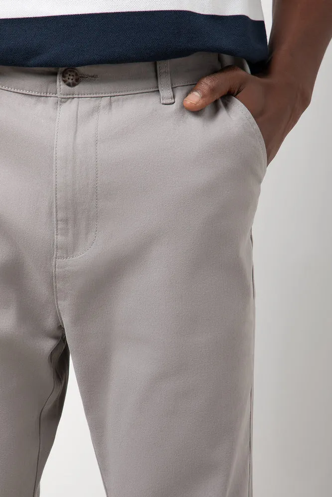 Slim Fit Chino Pants Grey sold by Ackermas product image thumbnail 5