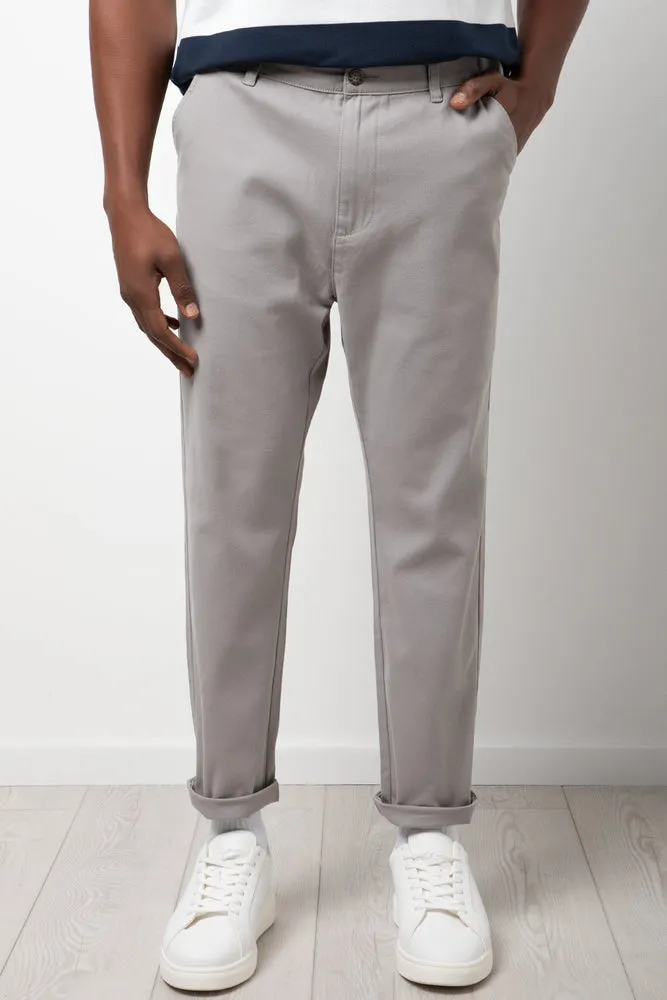 Slim Fit Chino Pants Grey sold by Ackermas product image thumbnail 2