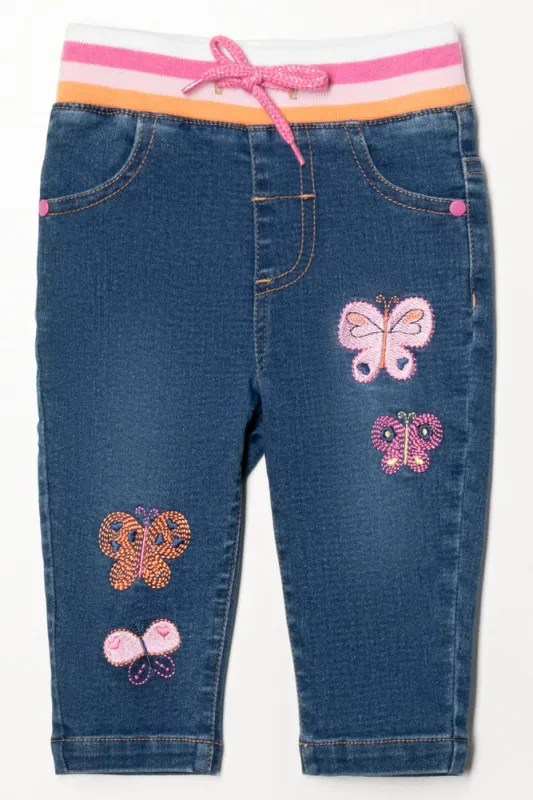 Knit Denim Trouser sold by Ackermas