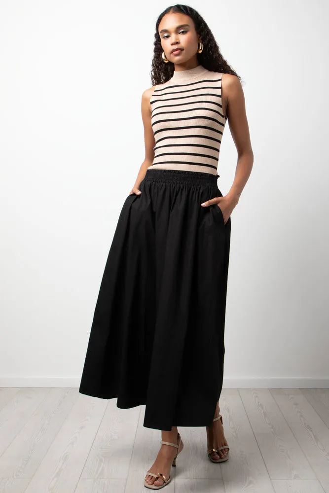 A-Line Poplin Skirt sold by Ackermas