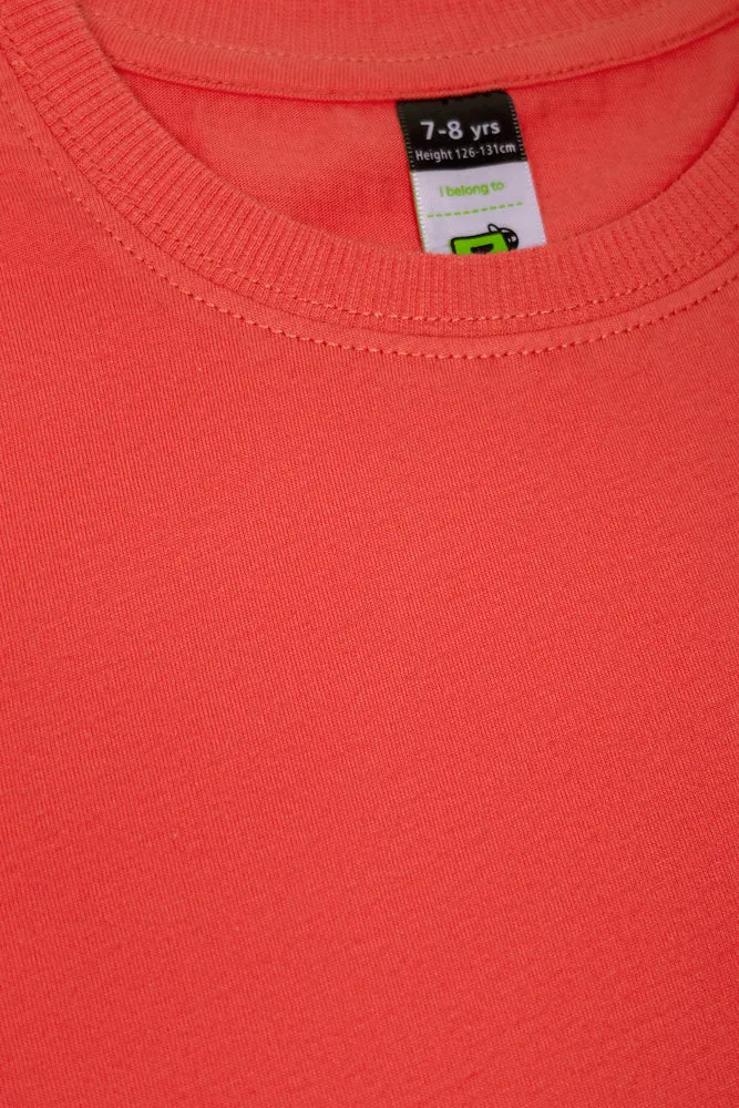 Short Sleeve T-Shirt Coral sold by Ackermas product image thumbnail 2