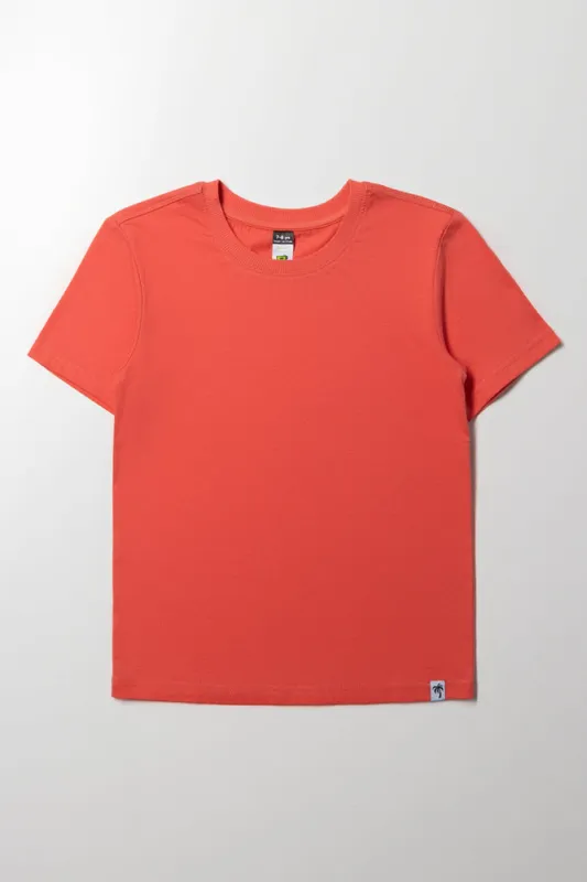 Short Sleeve T-Shirt Coral sold by Ackermas