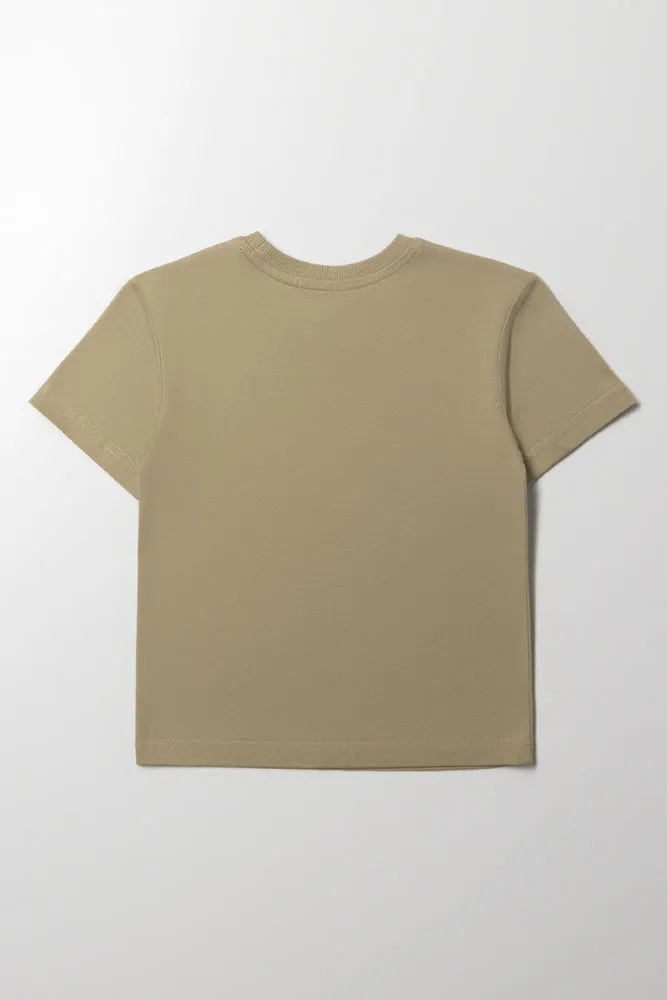 Short Sleeve T-Shirt Green sold by Ackermas product image thumbnail 4