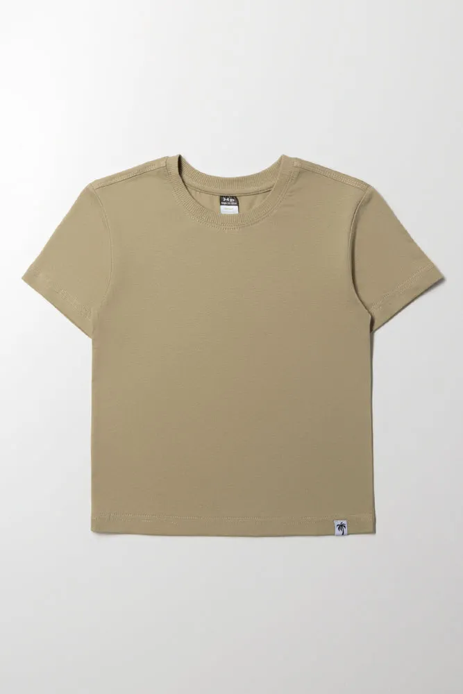 Short Sleeve T-Shirt Green sold by Ackermas