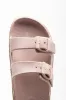 Double Buckle Sandals Pink sold by Ackermas