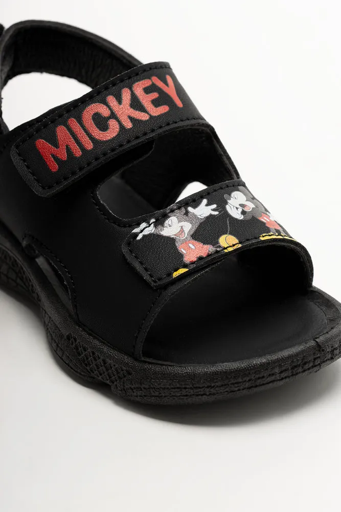 Mickey Mouse Adventure Sandals Black sold by Ackermas product image thumbnail 3