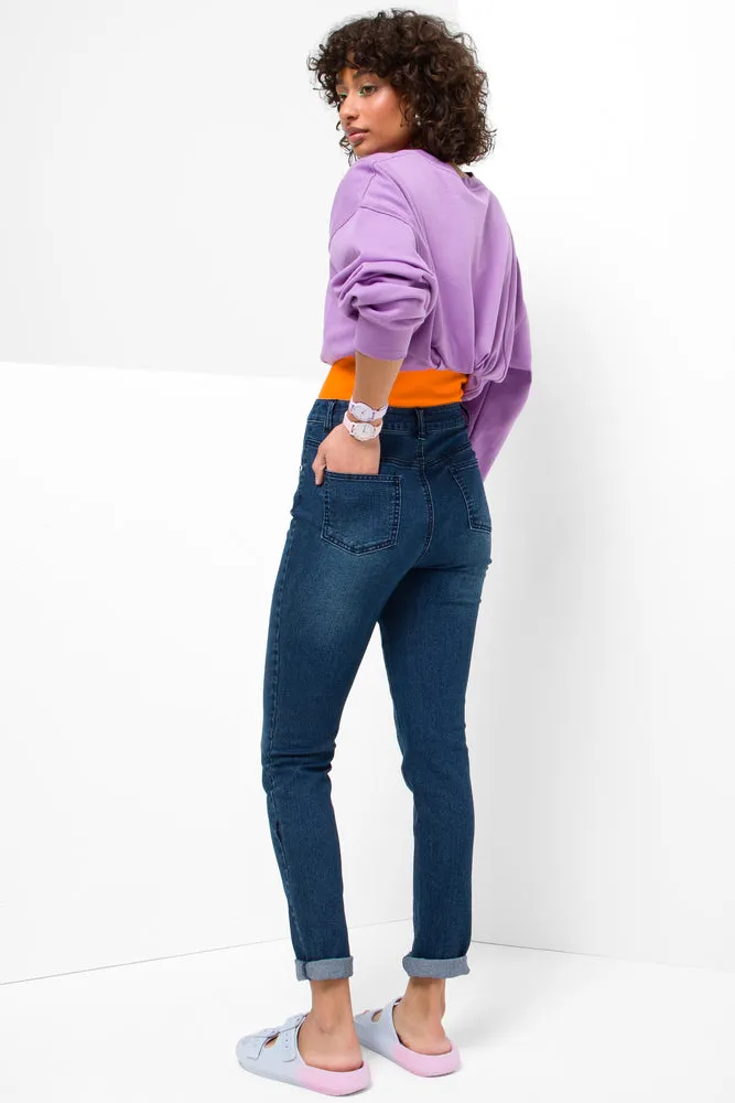 Skinny Denim Jeans Blue sold by Ackermas product image thumbnail 3