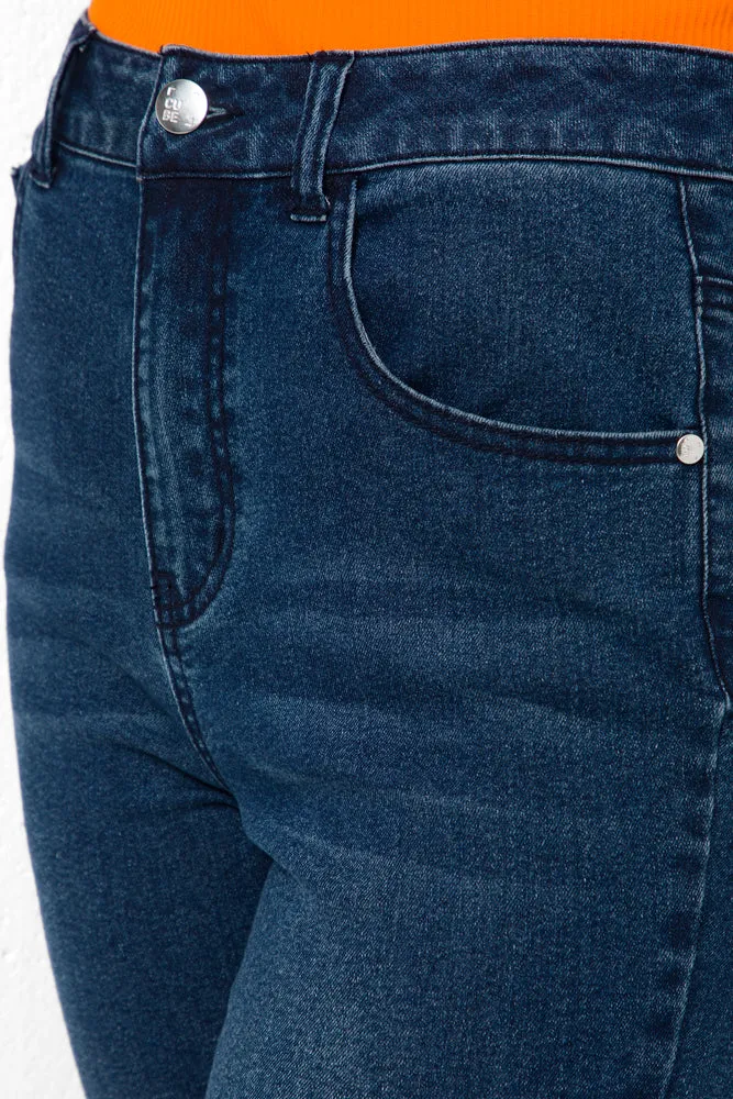 Skinny Denim Jeans Blue sold by Ackermas product image thumbnail 4