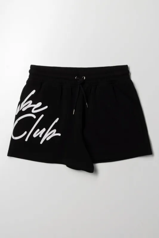 Fleece Shorts Black sold by Ackermas