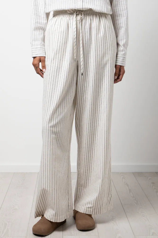 Linen Pin Stripe Pants Stone sold by Ackermas product image thumbnail 2