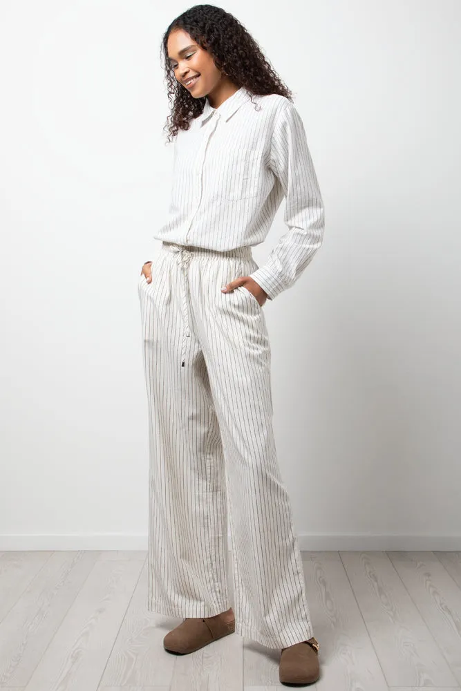 Linen Pin Stripe Pants Stone sold by Ackermas product image thumbnail 3