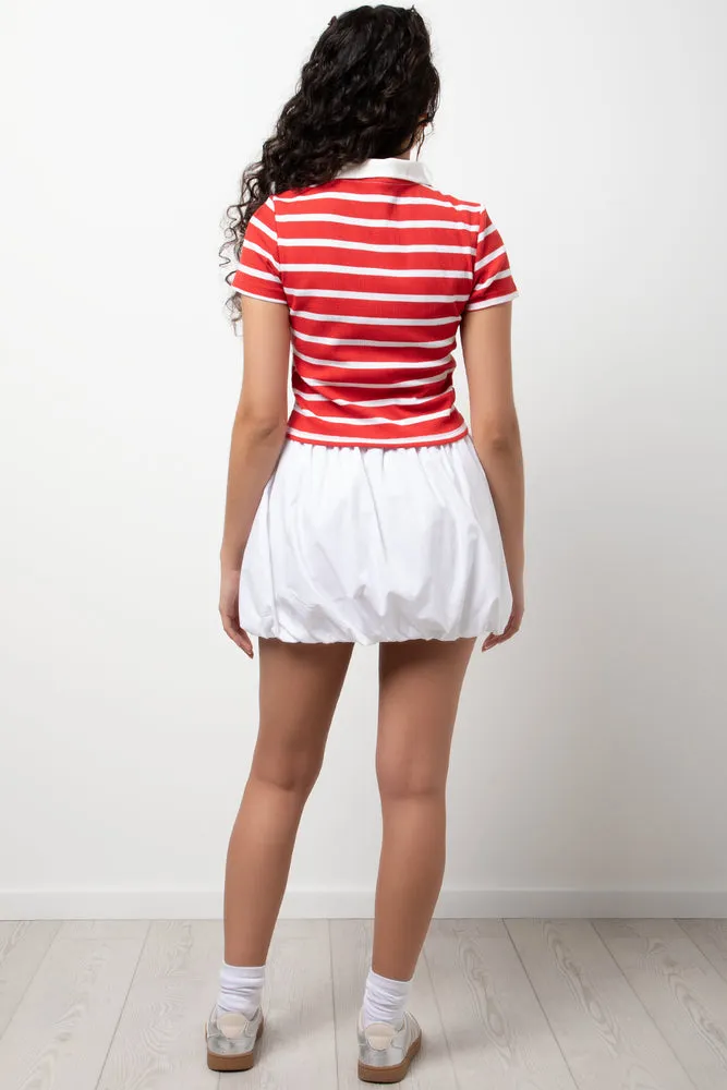 Stripe Golfer Red sold by Ackermas product image thumbnail 3