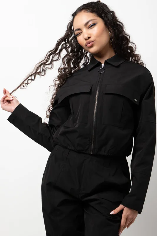 Utility Jacket Black sold by Ackermas