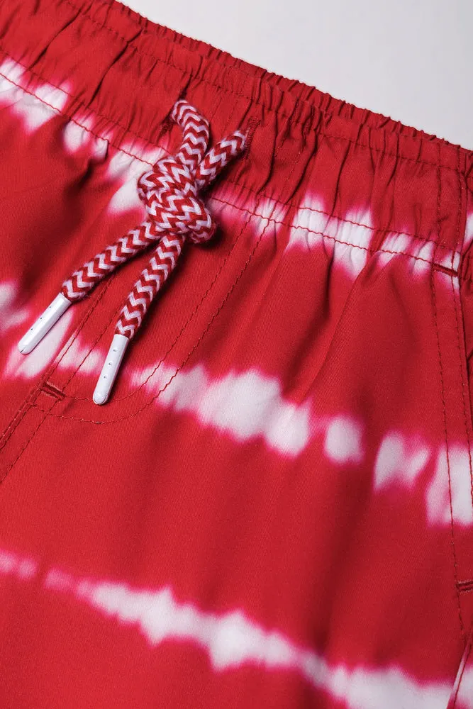 Swim Shorts Red sold by Ackermas product image thumbnail 2