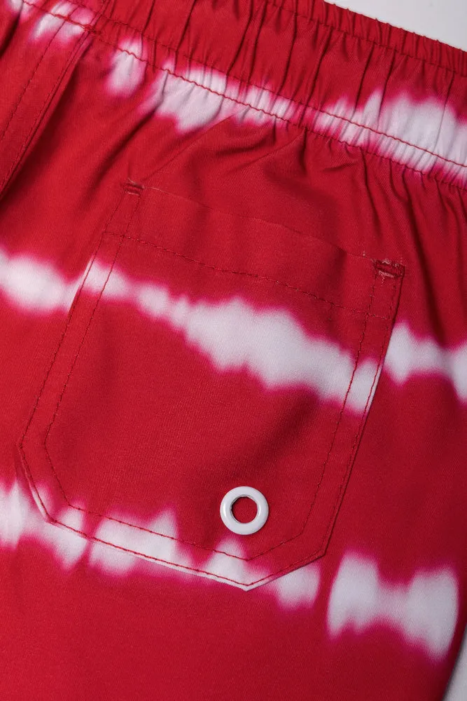 Swim Shorts Red sold by Ackermas product image thumbnail 3