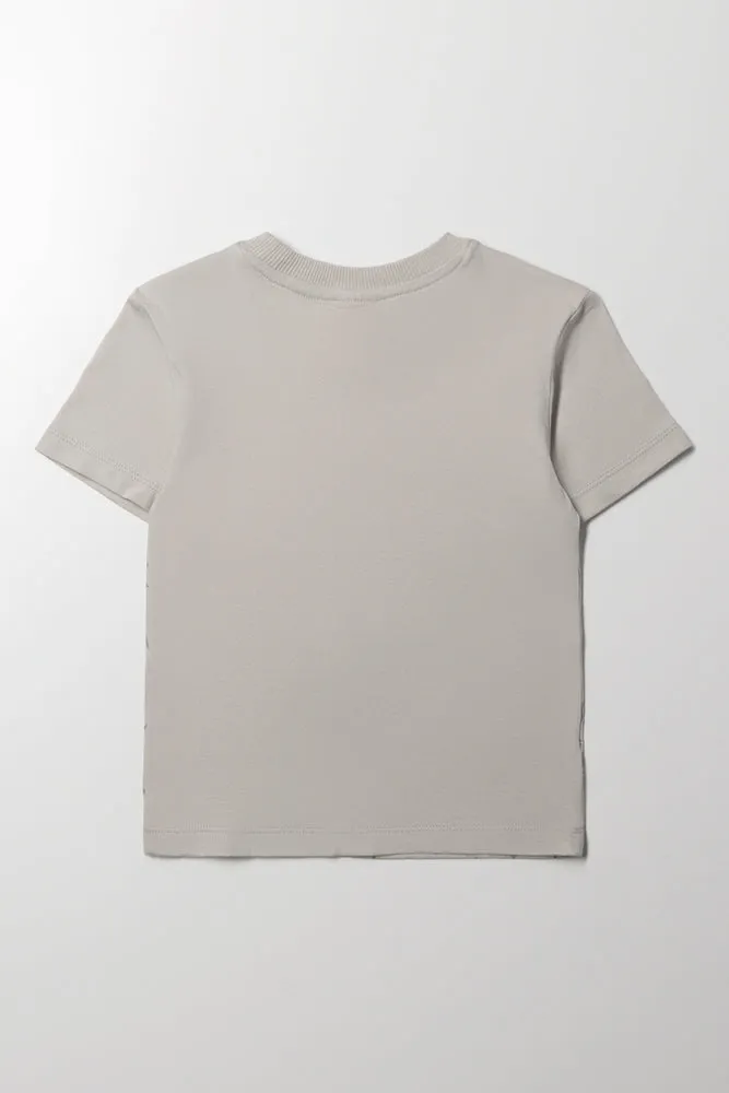 Hulk Short Sleeve T-Shirt Light Grey sold by Ackermas product image thumbnail 3