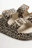 Animal Double Buckle Slides Natural sold by Ackermas