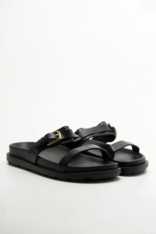 Sandals Black sold by Ackermas