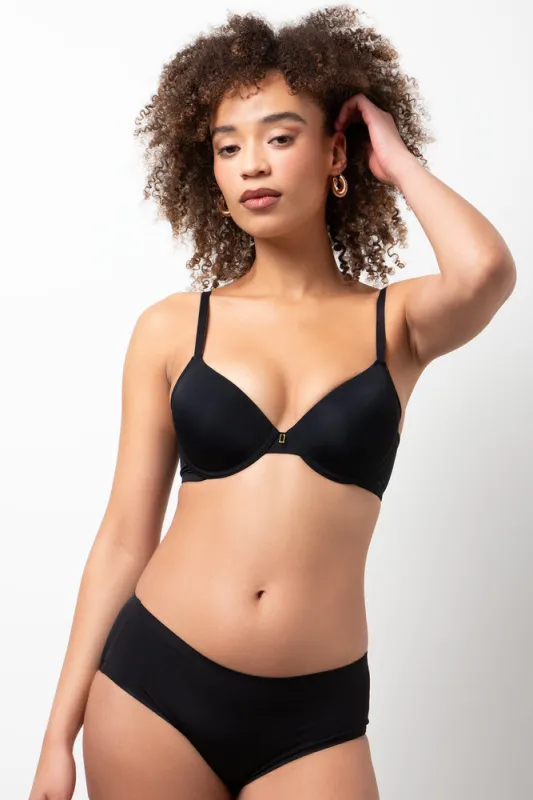 2 Pack Bonded Boyleg Panties Black sold by Ackermas