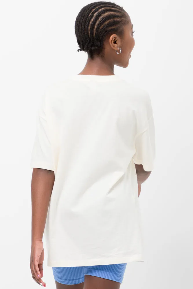 Shells Oversized Short Sleeve T-Shirt White sold by Ackermas product image thumbnail 3