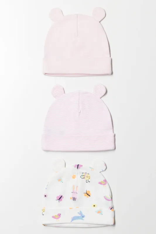 3 Pack Hats Pink sold by Ackermas