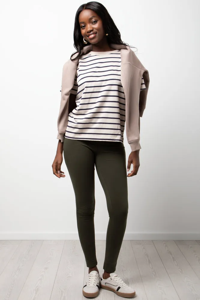 Wide Waist Leggings Green sold by Ackermas