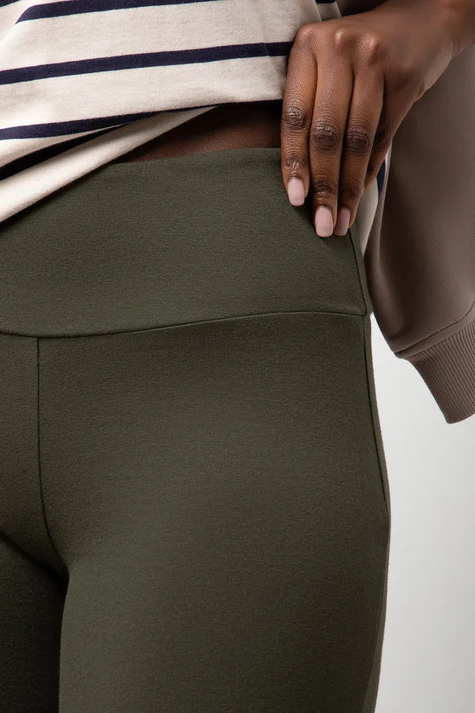 Wide Waist Leggings Green sold by Ackermas product image thumbnail 5