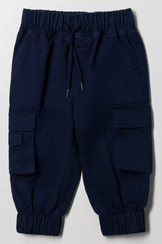 Cargo Pants Navy sold by Ackermas