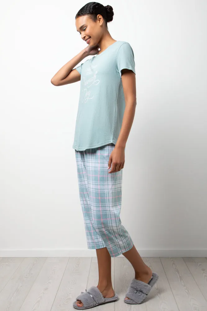 Everyday Is A Brunch Day Capri Pyjamas sold by Ackermas product image thumbnail 2