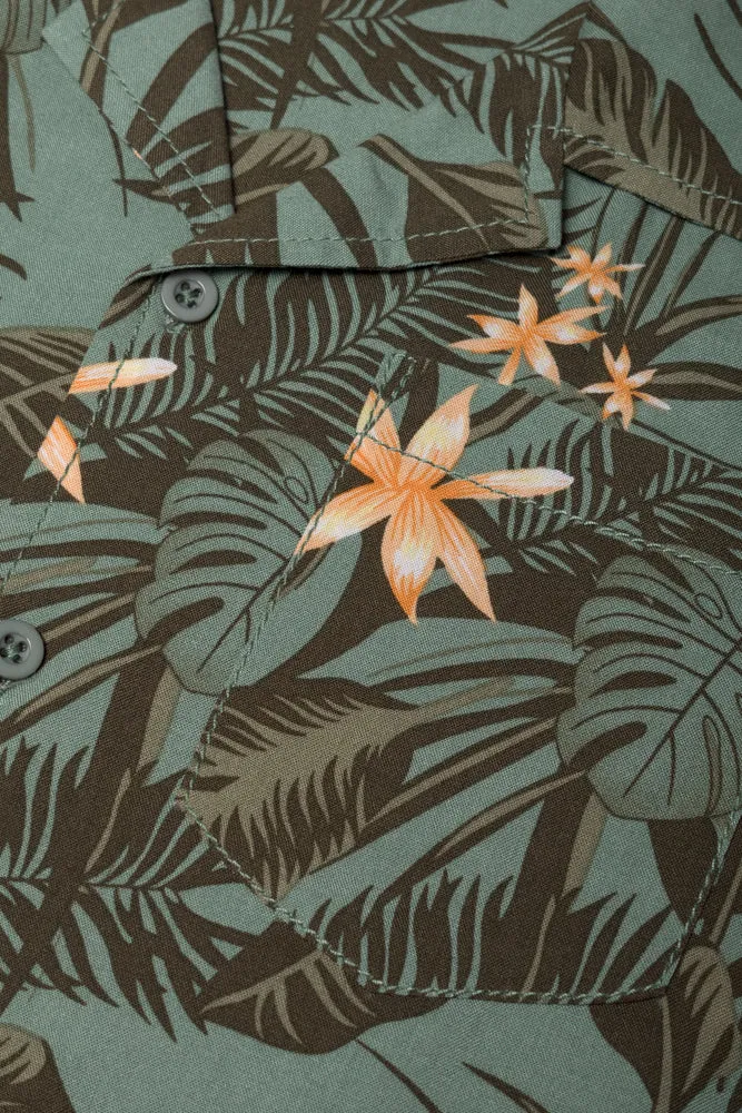 Short Sleeve Shirt Green sold by Ackermas product image thumbnail 2