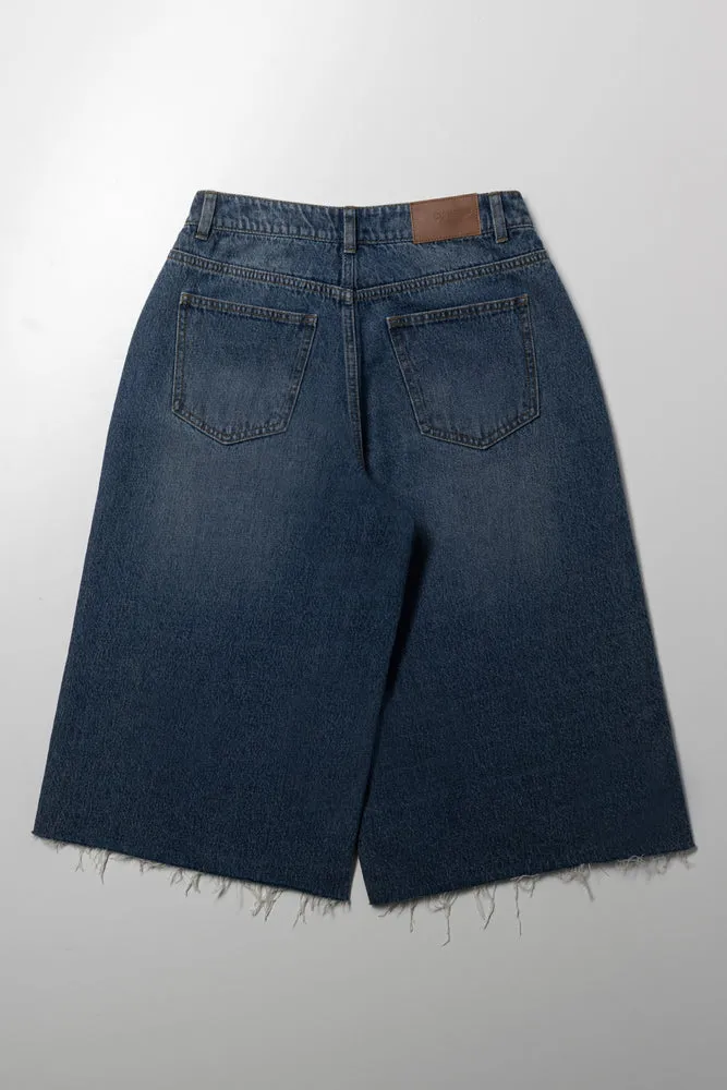 Denim Jorts Blue sold by Ackermas product image thumbnail 4
