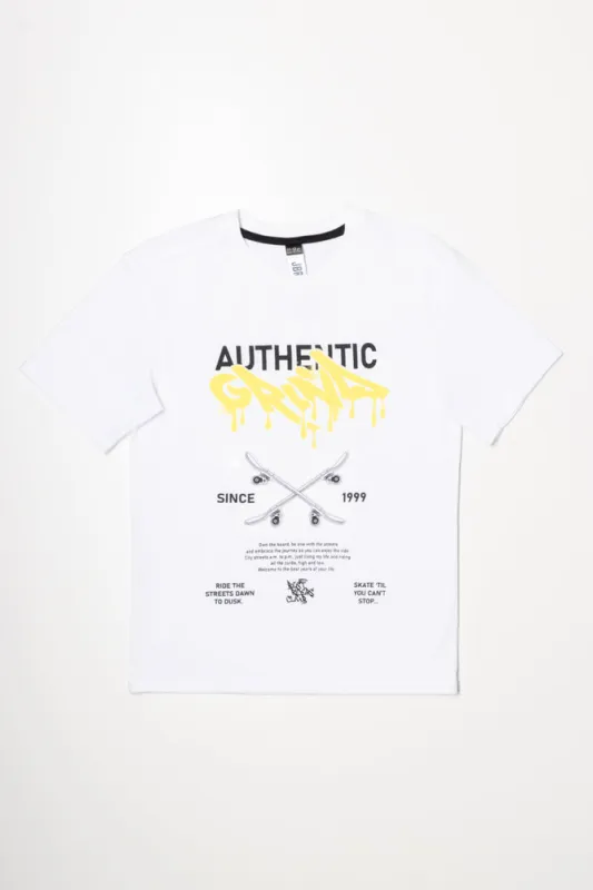 Short Sleeve T-Shirt White sold by Ackermas