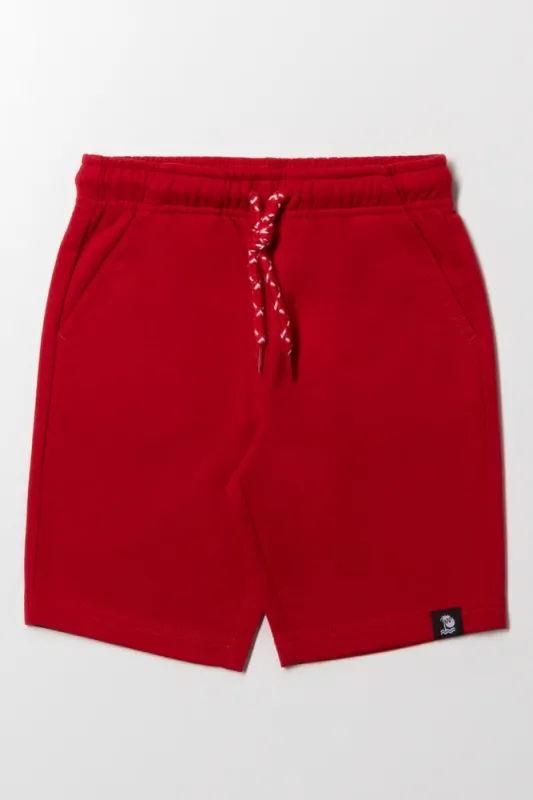Knit Shorts Red sold by Ackermas