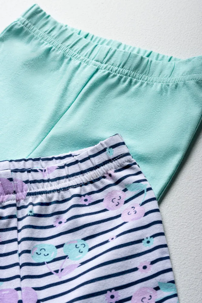 2 Pack Leggings Aqua sold by Ackermas product image thumbnail 2