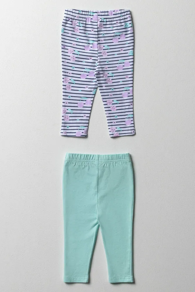 2 Pack Leggings Aqua sold by Ackermas product image thumbnail 3