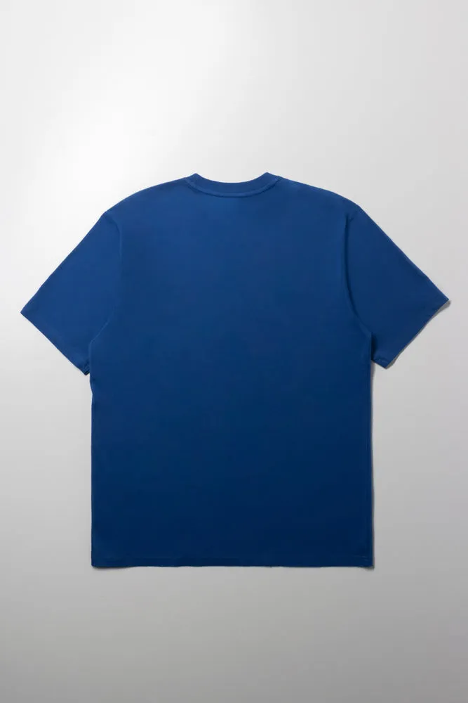 Slogan T-Shirt Blue sold by Ackermas product image thumbnail 3