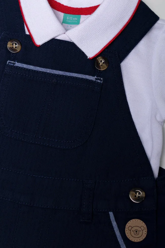 Golfer Dungaree Set Navy sold by Ackermas product image thumbnail 2